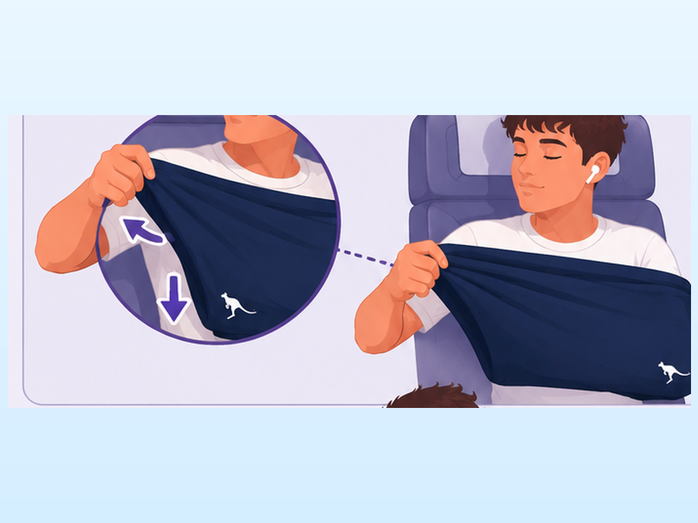 Step 3 — Insert the other arm