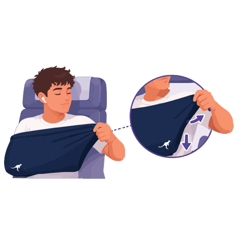 Step 2 — Insert one arm